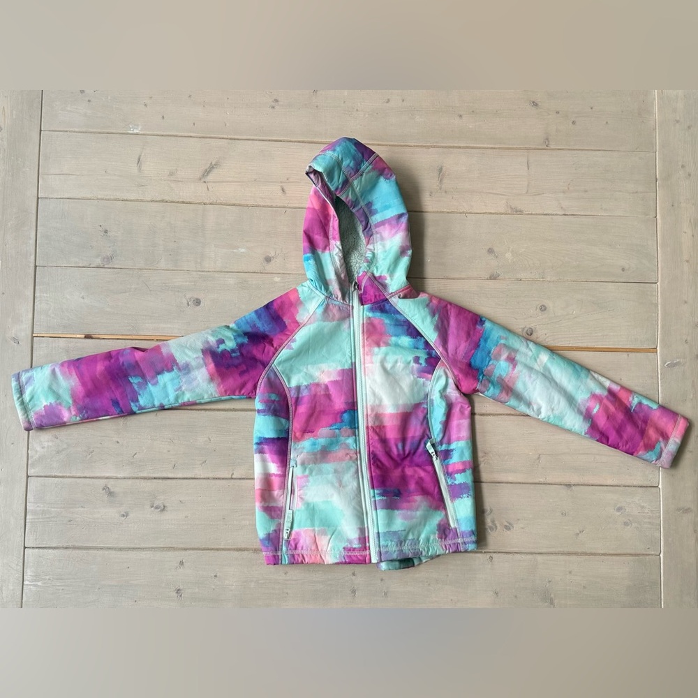 Girls' Cozy Softshell Jacket - All In Motion size Large